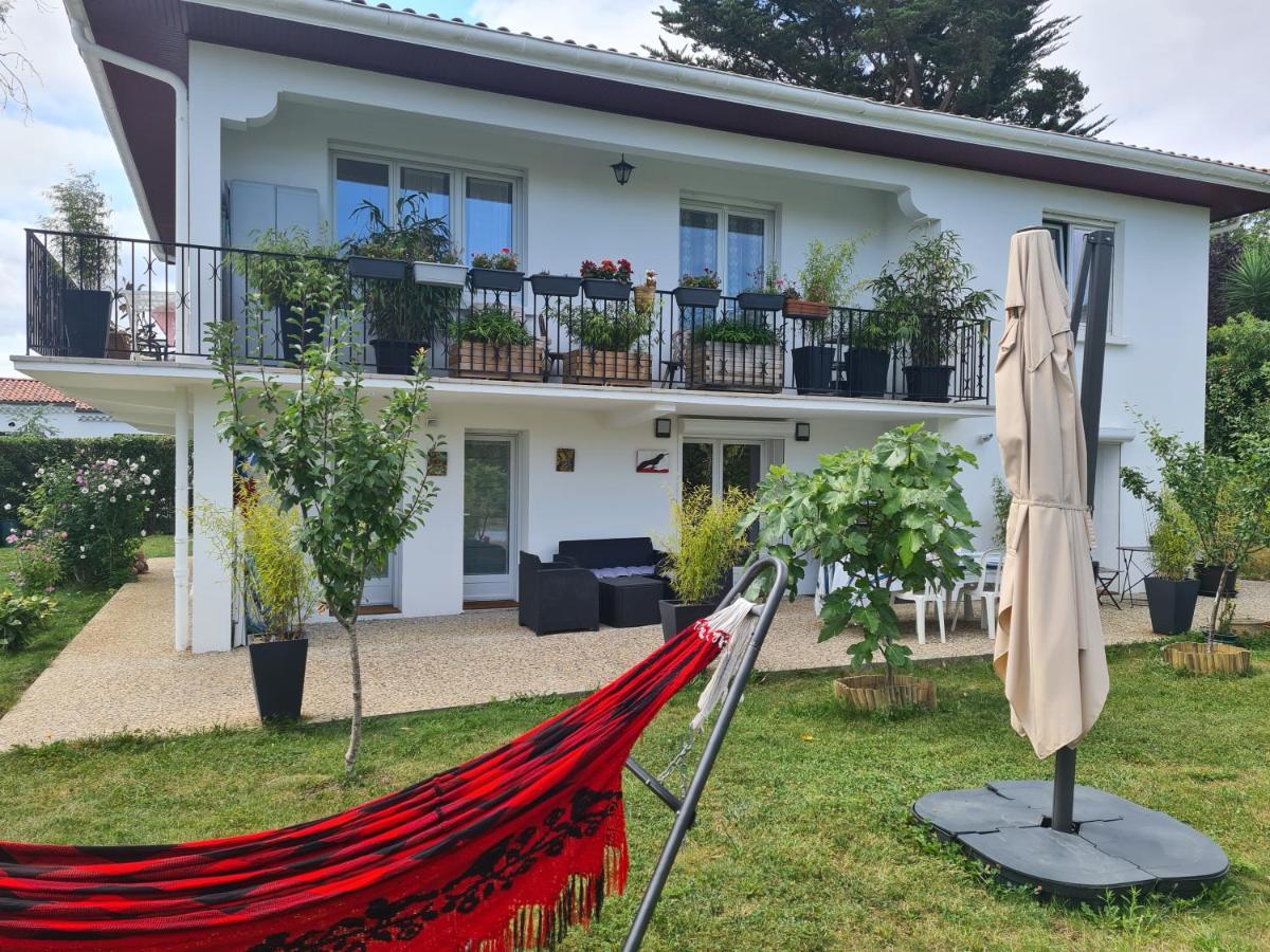 Appartement Avec Cuisine Et Grande Piscine Chauffee Hendaye Exterior foto